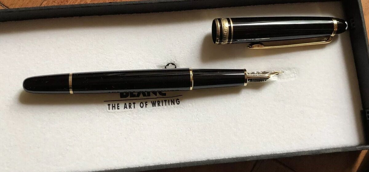 New Authentic MONTBLANC $580 Meisterstück Fountain Pen New Authentic MONTBLANC $580 Meisterstück Fountain Pen