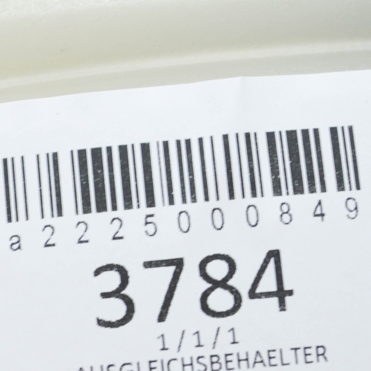 MERCEDES-BENZ S-CLASS W222 Expansion Tank A2225000849 New | eBay