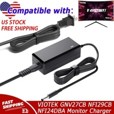 AC Adapter For VIOTEK GNV27CB NFI29CB NFI24DBA NBV24CB2 Monitor Power Charger US