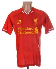 LIVERPOOL 2013/2014 HOME FOOTBALL SHIRT JERSEY WARRIOR SIZE S ADULT