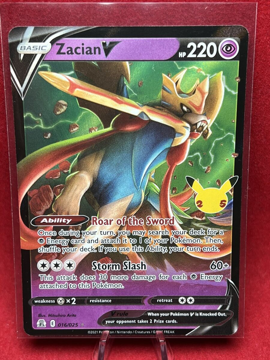 New Card: Zacian V - PokemonCard