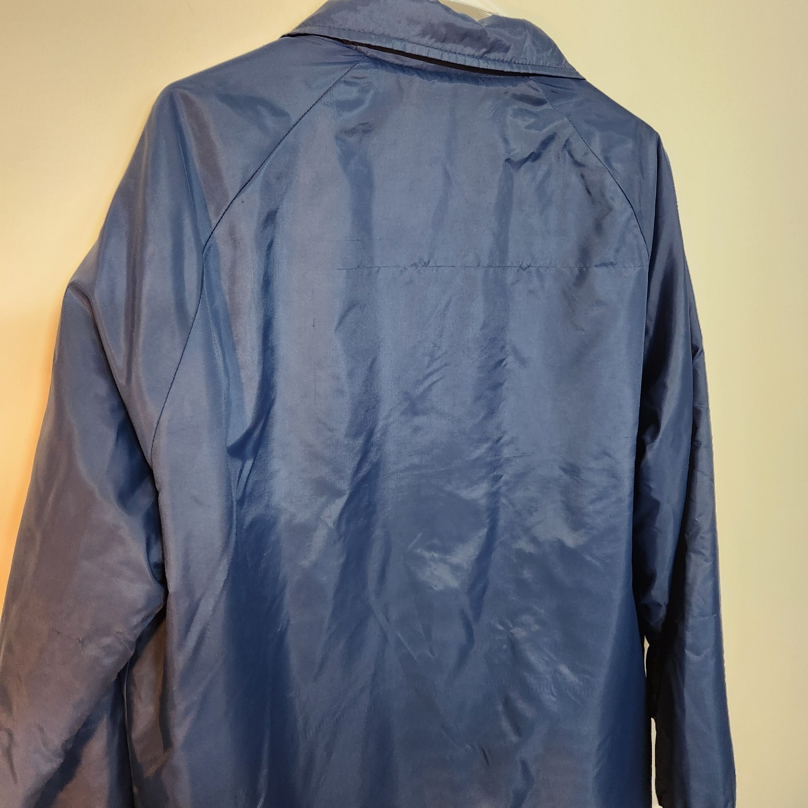 Classics Lined Button Jacket Mens Large Tall Blue… - image 10