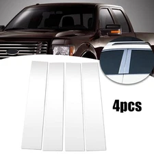 4X For Ford Door F150 2004 2005-2014 Post Pillar Trim Window Cover Accessories