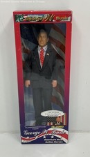 Vintage Talking Presidents George W. Bush Action Heroes Doll SEALED