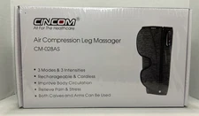 CINCOM Air Compression Leg & Arm Massager Rechargeable  CM-028AS NEW SEALED