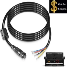 000-00128-001 4-pin Power Cord Fit for Simrad GO9/12, Vulcan 7/9/12, NSS EVO3