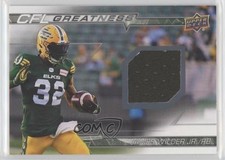2023 Upper Deck CFL CFL Greatness Game Jersey James Wilder Jr #CG-JW 0nr3