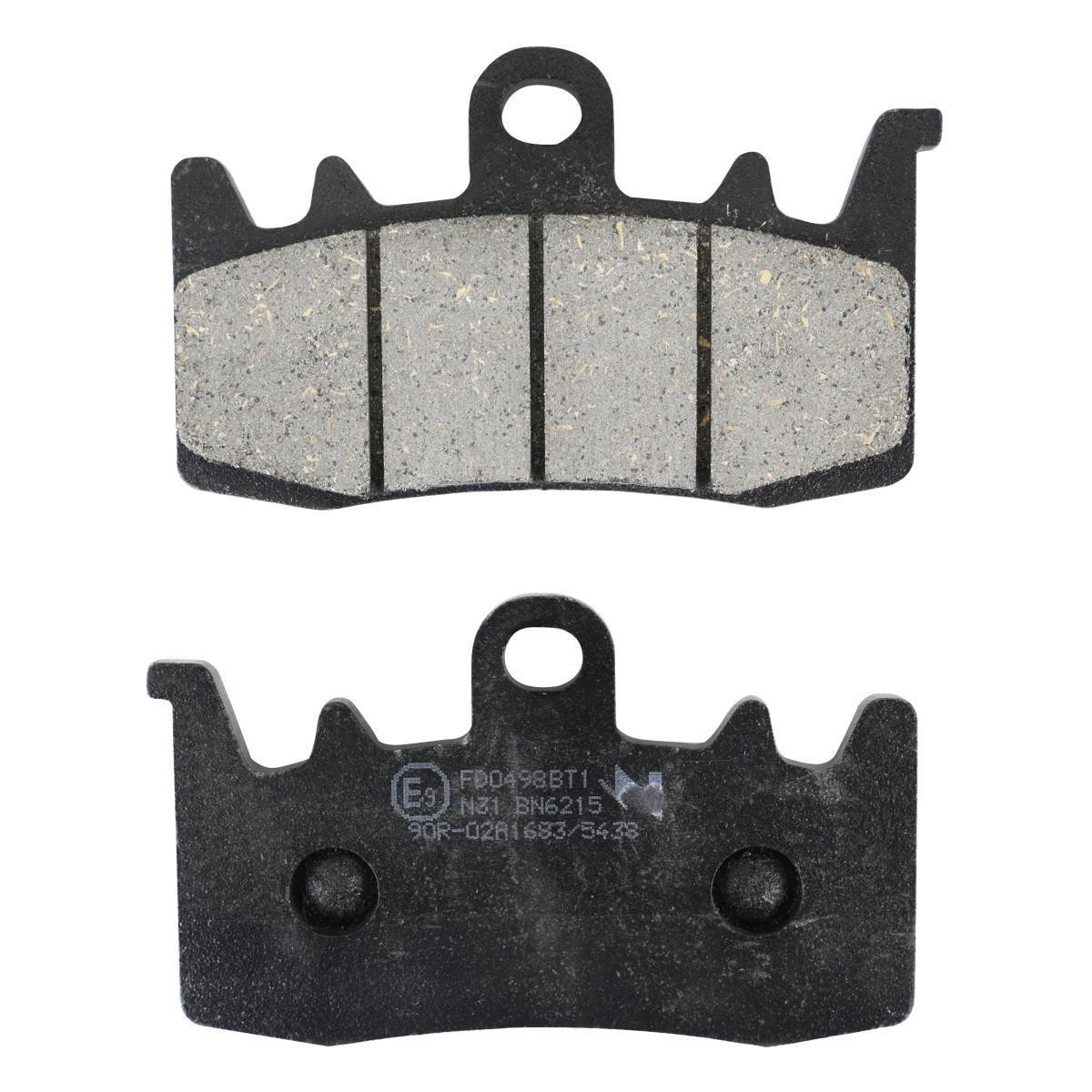 Plaquette de frein Newfren avant pour maxi-scooter Kymco AK 550 et moto Aprilia RSV 1000 Tuono V
