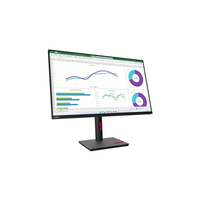 Lenovo ThinkVision T32h-30 80 cm 31.5 2560 x 1440 pixels Quad HD LED Black""