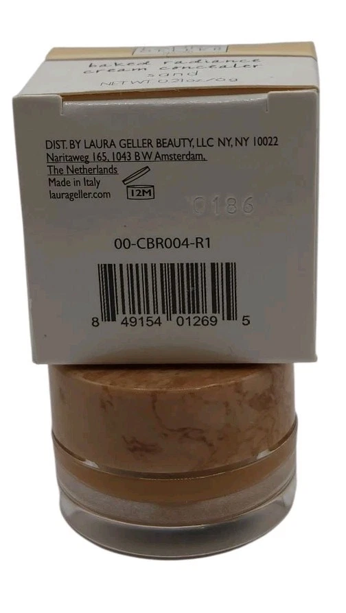 Corrector en crema Laura Geller New York - Baked Radiance - Arena - 0,21 OZ - NUEVO EN CAJA Foto 2 de 4