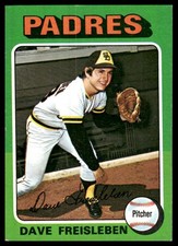 Dave Freisleben 1975 Topps Mini #37 San Diego Padres