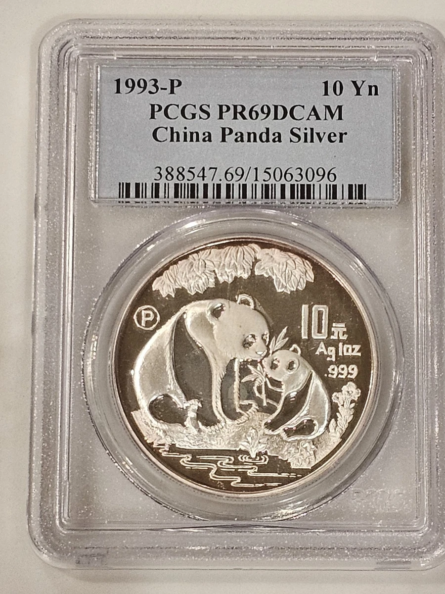 Chinese Panda PR 69 Grade Silver Bullion Coins for sale | eBay