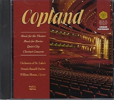 DENNIS RUSSELL DAVIES - Orchestra of St. Luke's - COPLAND MHS CD