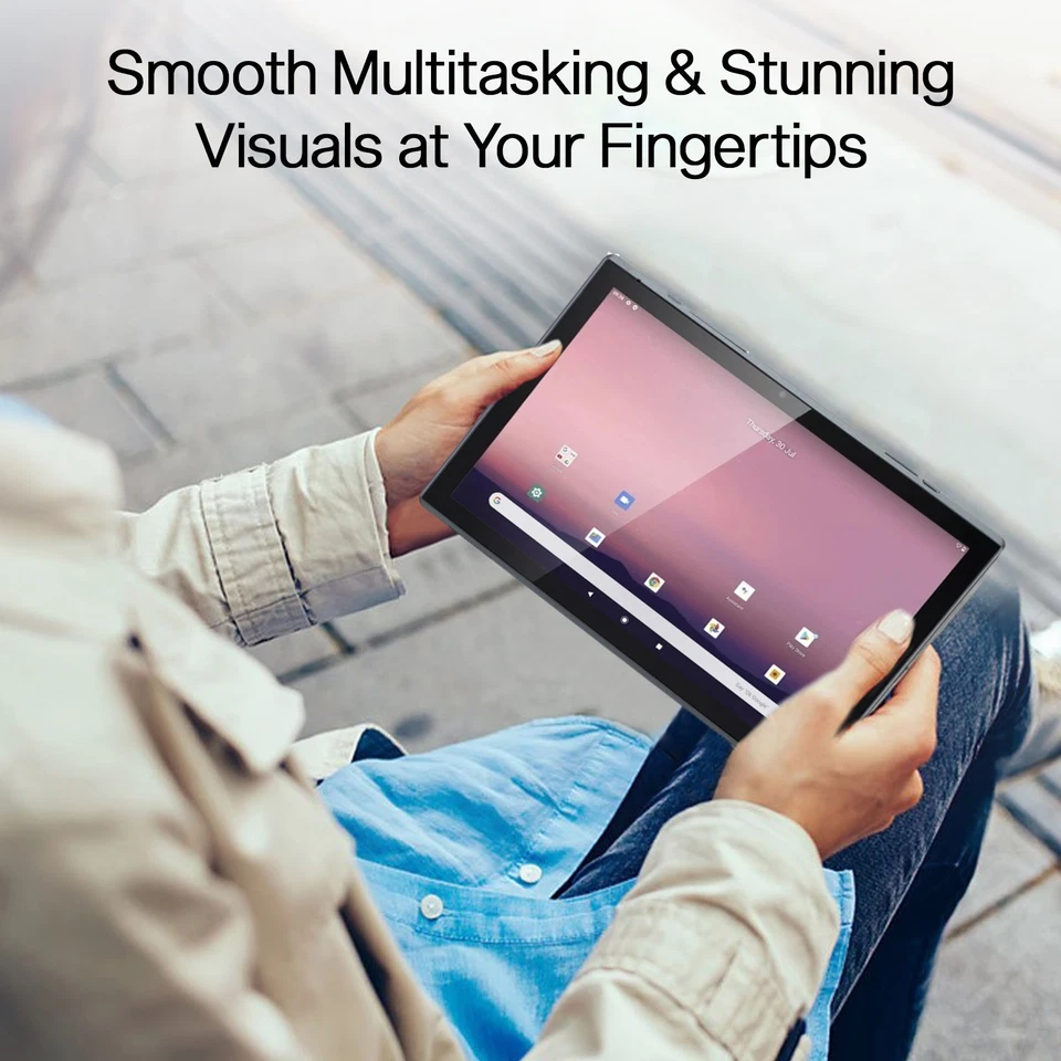 "Acer ACTAB1021 10.1"" Android Tablet 32GB HD Touchscreen Tab Gun Grey – Grade B - Image 3 of 4