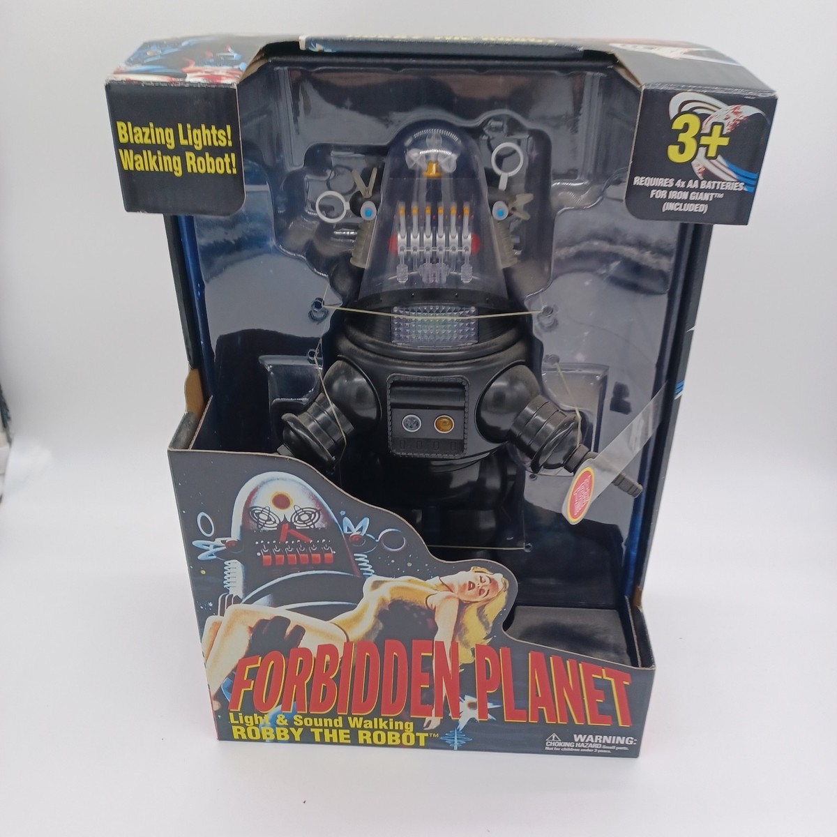 禁断の惑星 14インチ ライト&サウンド ウォーキング ロビーザロボット ロビー・ザ・ロボット「禁断の惑星」ライト&サウンド ウォーキング