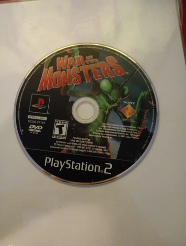 War of the Monsters PlayStation 2 Untested