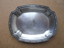 Antique Hotel Ritz Carlton Silver Metal Pocket Vacuum Signed John Round EPNS.