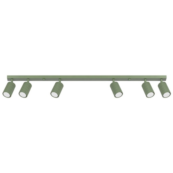 Deckenstrahler Aluminium Salbei Schwenkbar BüRo GU10 L:117 Cm Deckenleuchte Flur-image