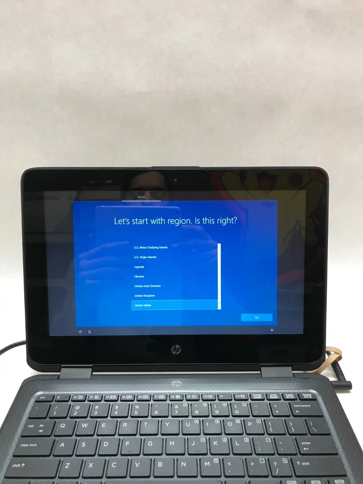 HP ProBook X360 11 G1 EE 11" Celeron 4GB RAM 64GB SSD Windows 10 C-Grade!!! - DW - Image 2 of 4