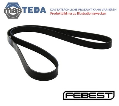 88128-6L1873 KEILRIEMEN KEILRIPPENRIEMEN FEBEST FÜR TOYOTA COROLLA