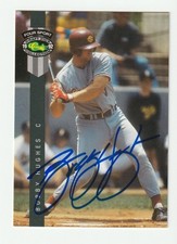 Bobby Hughes Signed 1992 Classic Draft Pick Collection Four Sport Auto Card COA