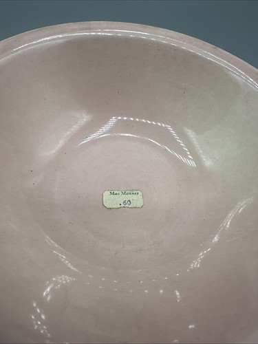 Vintage TS&T Lu-Ray Pastels Pink Lug Handle Soup Cereal Bowl 7" Set/2 MCM - Picture 6 of 8