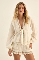 Nastygal Cream Shorts Womens Daywear Shorts Co-Ords