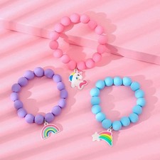Friendship Bracelet Kids Adjustable Band Cute Princess Jewelry Girls Handmade