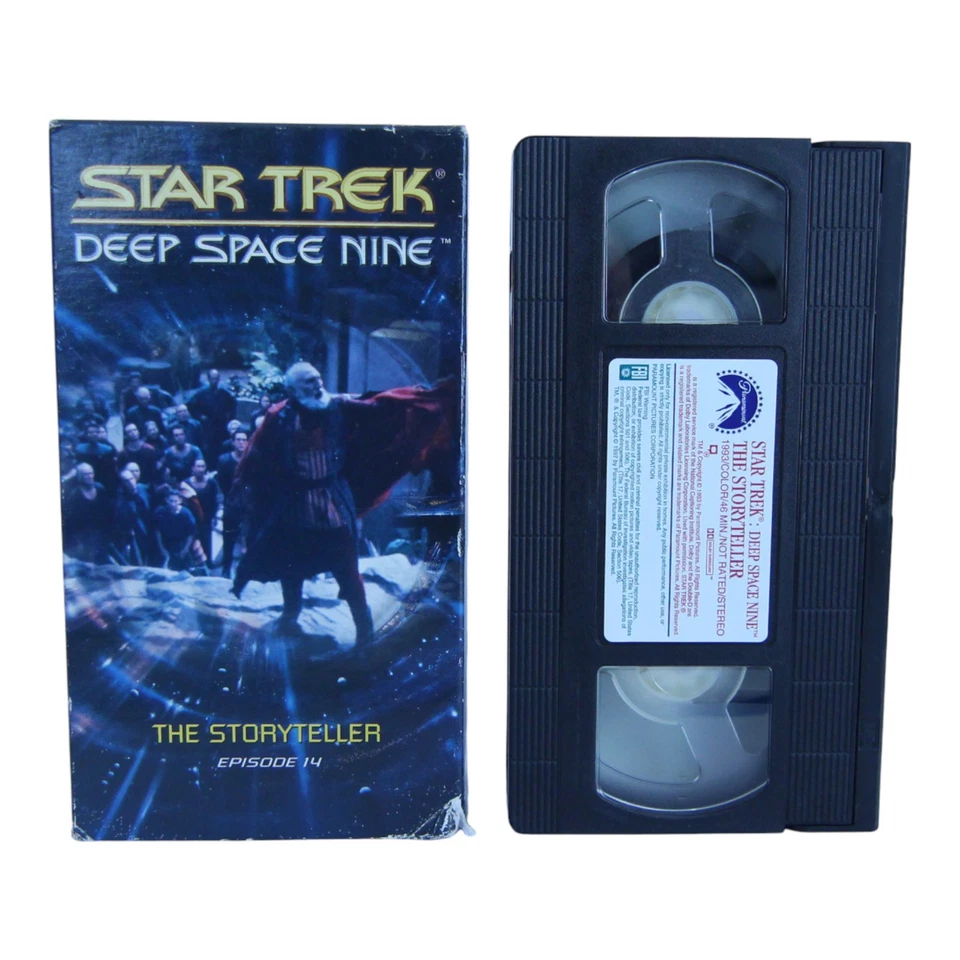 Star Trek Deep Space Nine VHS lot - 7 Tapes, Episodes 8, 14, 15, 17, 21, 28, 33 - Image 4 of 4