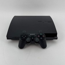 Sony PlayStation 3 Slim PS3 320GB Black Console Gaming System CECH-2501B