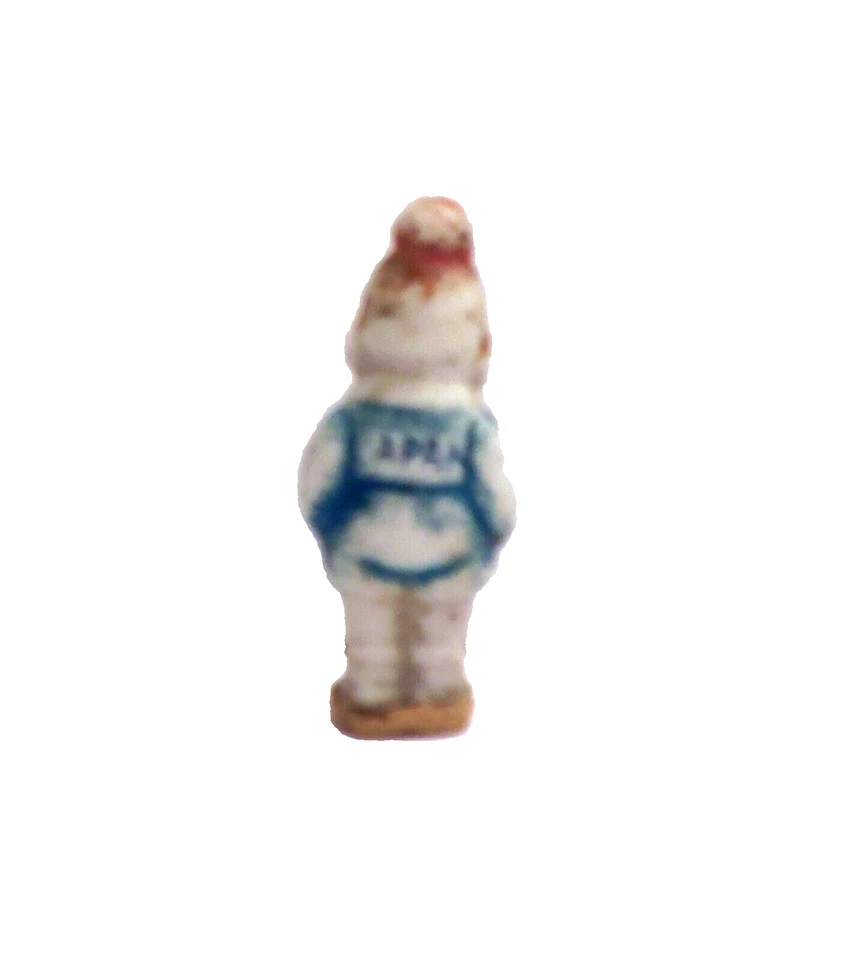 Antiguo sombrero de cerámica bisque niño 2" Japón Foto 2 de 4