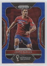 2022 Panini Prizm World Cup Qatar Blue Wave 146/199 Celso Borges #290 0zb3