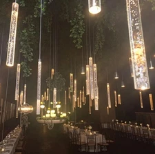 10 LED Glow Stick Hanging Tube for Modern Decor