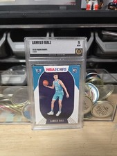2020-21 Panini NBA Hoops - LaMelo Ball #223 (RC) Golden Grading 9