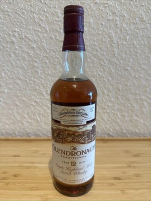 Glendronach Traditional 12 Jahre   Abfüllung 90's   43 % Vol. 700 ml