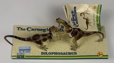 Safari Ltd Dilophosaurus Dinosaur Carnegie Collection Fighting Pair RARE NEW