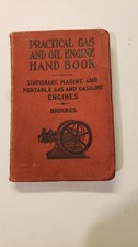 Antique Practical Gas And Oil Engine Hand Book, Brookes, Frederick J. Drake & Co