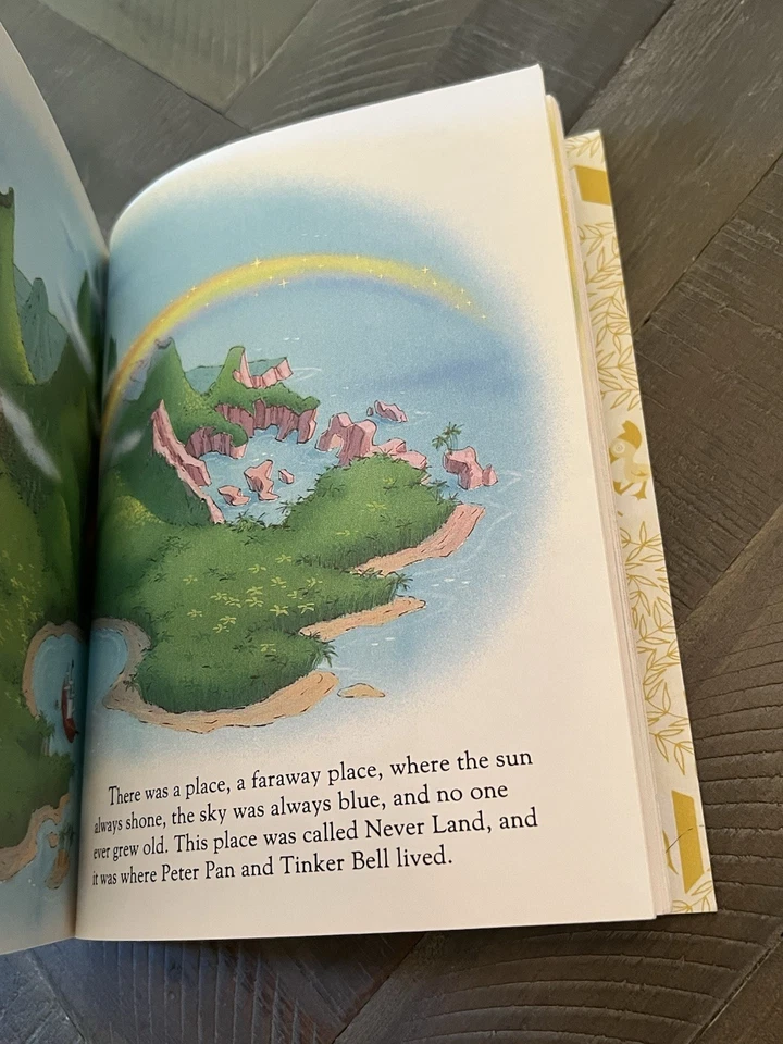 1997 Little Golden Book Walt Disney’s Peter Pan, Like New Condition - Image 4 of 4