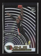 2020-21 Donruss Optic T-Minus 3..2..1 Damian Lillard #14 Portland Trail Blazers