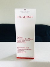 Image of CLARINS Hand and Nail Treatment Cream 100ml. Full size. Brand New+Boxed+Sealed