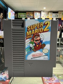 Super Mario Bros. 2 - Nintendo Entertainment System NES - CIB Complete Tested