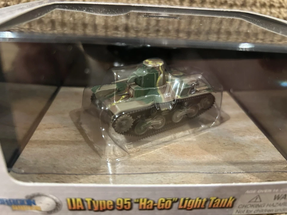 Dragon Armor 1:72 Japanese Ha-Go Type 95 Light Tank, Philippines 1942, No. 60428 - Image 3 of 4