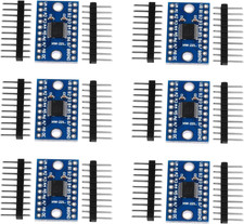 6Pcs TXS0108E 8 Channel Level Converter Module Support 3.3V to 5V High Speed Ful