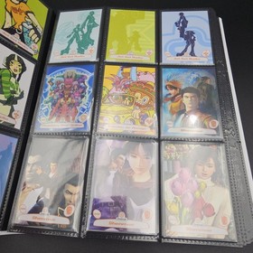 Sega Dreamcast Trading Cards Base & Foil  Complete Set Limited Run Games Folder