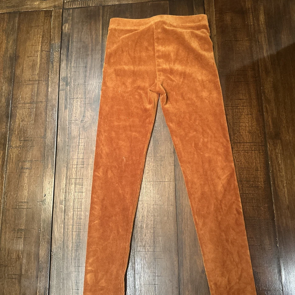 Pantalones de pana para niñas J.Crew talla 14 color ámbar tostado caqui cortes crew elásticos preppy Foto 2 de 4