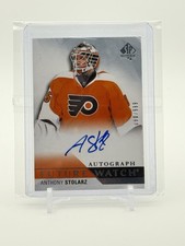 2015-16 SP Authentic Future Watch Autographs Anthony Stolarz #262/999 (AU, RC)