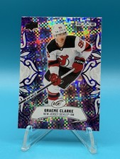 2024-25 Upper Deck Ice Rookie Graeme Clarke Rookie #142 purple  ￼