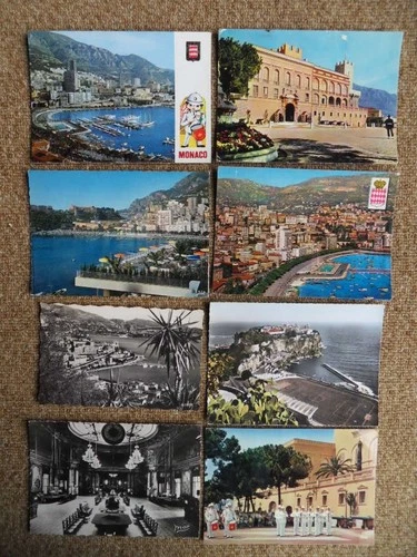 LZC 007 Lot 19 Postcards Monaco Monte Carlo