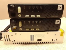 REPEATER UHF 440 - 470MHz GMRS 45 WATT  PORTABLE/STATIONARY MOTOROLA 4 CH