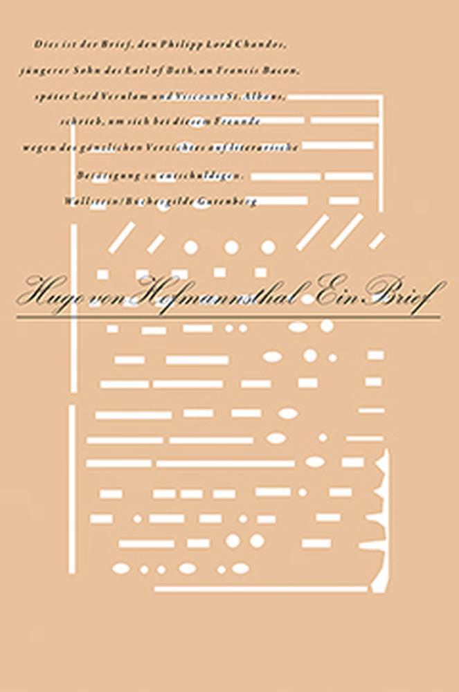 Thumbnail - Ein Brief - Hugo Von Hofmannsthal - 9783835309807